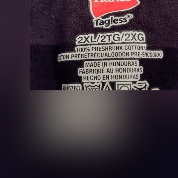 The Eagles Hotel California T Shirt Mens 2XL Y2K Hanes Vintage 90s Rock Black - Picture 3 of 4